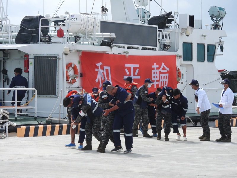 「南援七號」演練展現太平島人道救援能力 強化南海救援機制