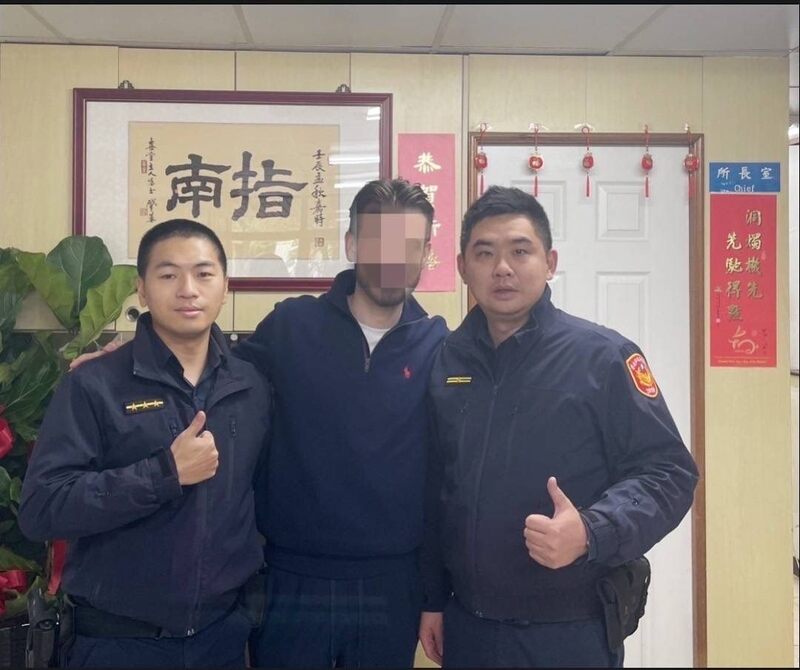 身無分文、饑寒交迫！澳洲男子遇難 文山一分局警熱心援助展現台灣溫情
