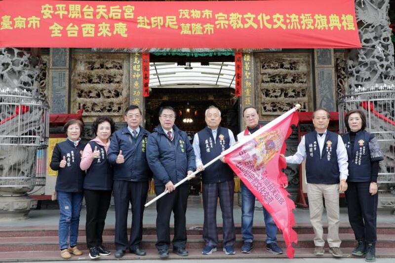 媽祖文化遠播東南亞！安平開台天后宮代表團參加印尼元宵嘉年華