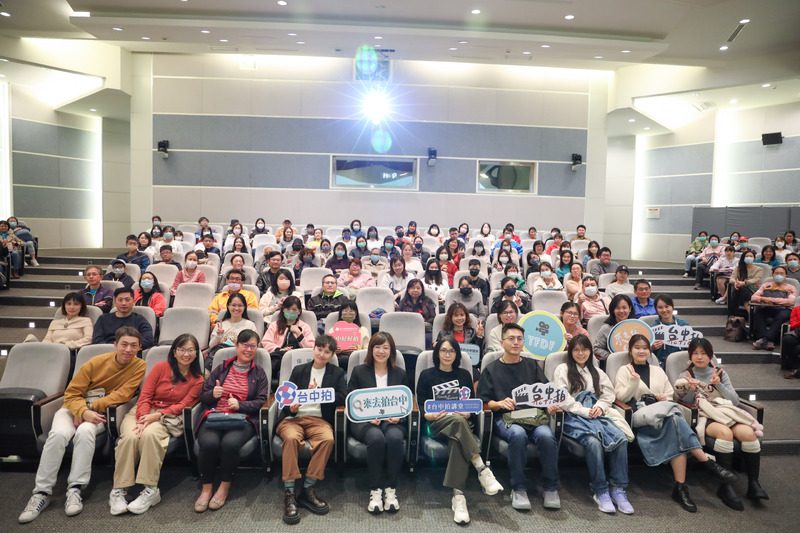 「台中拍講堂」秒殺滿座！金鐘影人林昱伶、林君陽暢談影視創作心法