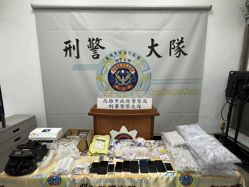 高市警連四波緝捕瓦解網路販毒集團　喪屍菸彈成新興毒品焦點