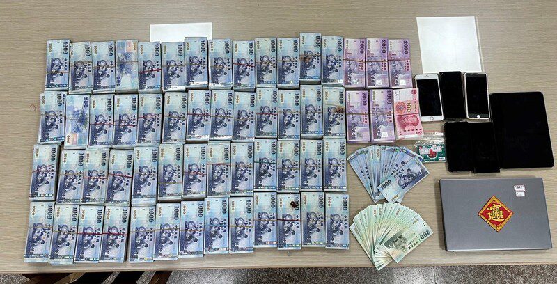 話務系統藏詐機房　跨縣市聯手攻堅逮7人　現金、虛擬幣、名車全落網