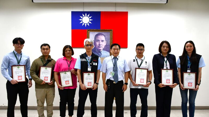 臺北關舉辦通關座談會　范天行頒獎表揚29位績優專責人員