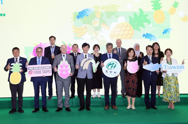 「食力升級 串聯世界」臺灣館亮相2025台北國際食品展 陳駿季部長：展現農業實力 拓展國際市場新藍海
