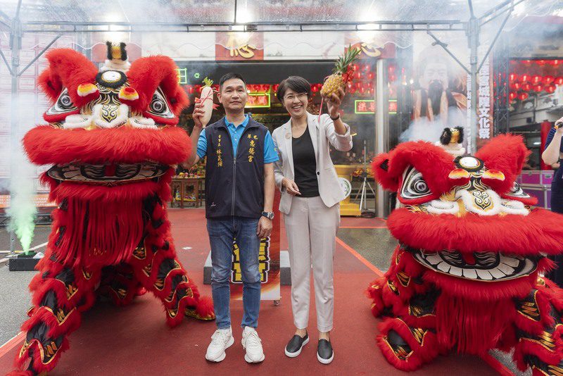 許淑華力挺宗教文化觀光　草屯惠德宮大會師、國慶焰火接力熱鬧南投