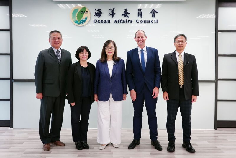 歐洲經貿辦拜會海委會 管碧玲：深化臺歐海洋合作 共促區域安全與永續發展