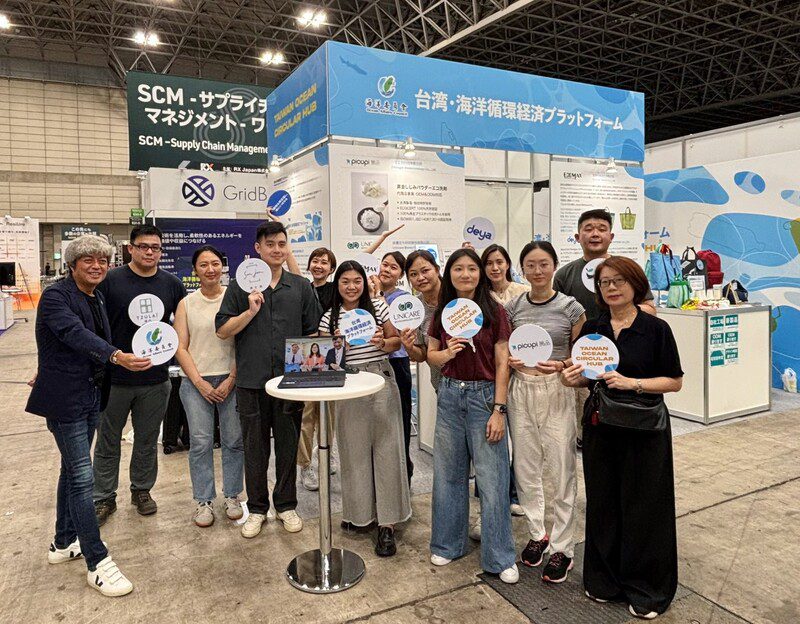 港灣新聞網 / 台灣海廢團隊首登日本循環經濟展 管碧玲跨海喊話：祝訂單滿滿