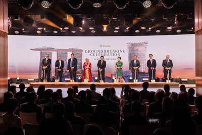 拉斯維加斯金沙集團在新加坡啟動全新超豪華項目建設