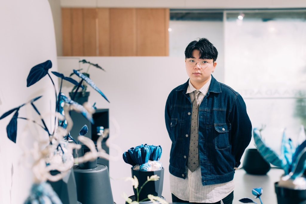 《寂寞星球 LE-333》台灣藍染藝術家伍品潔 x elho荷蘭環保盆器