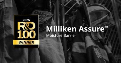 Milliken Assure™ 防潮隔層榮獲 2025 年度 R&D 100 大獎