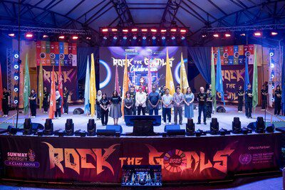 聯合國「Rock the Goals」盛典在馬來西亞舉行