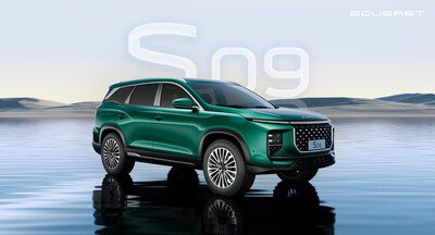 SOUEAST全球發布智慧豪華D級SUV S09