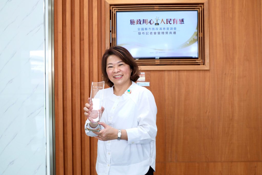 全台唯一4度大滿貫！黃敏惠領軍嘉義市施政奪10金3銀　含金量全國第一