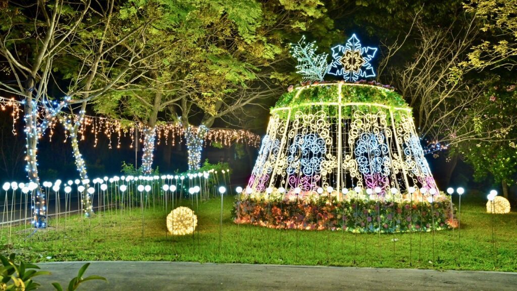 賞燈必看！12/14石岡花漾藝術燈節點燈