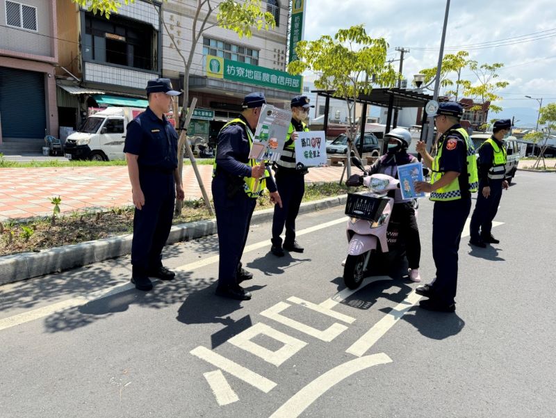 為防範無號誌路口事故發生　枋警強化宣導作為