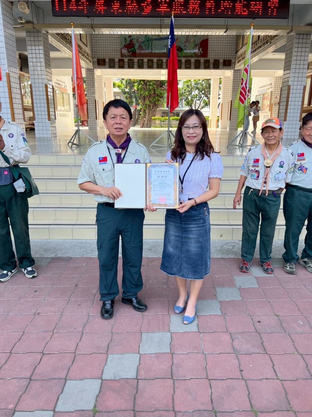114年童軍服務員增能研習    屏東縣童軍會於民和國小辦理