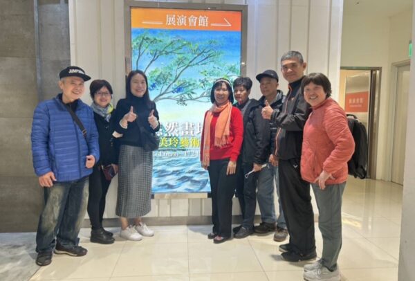 「悠然畫境」王美玲藝術創作個展   遠東SOGO天母店展演會舘展出