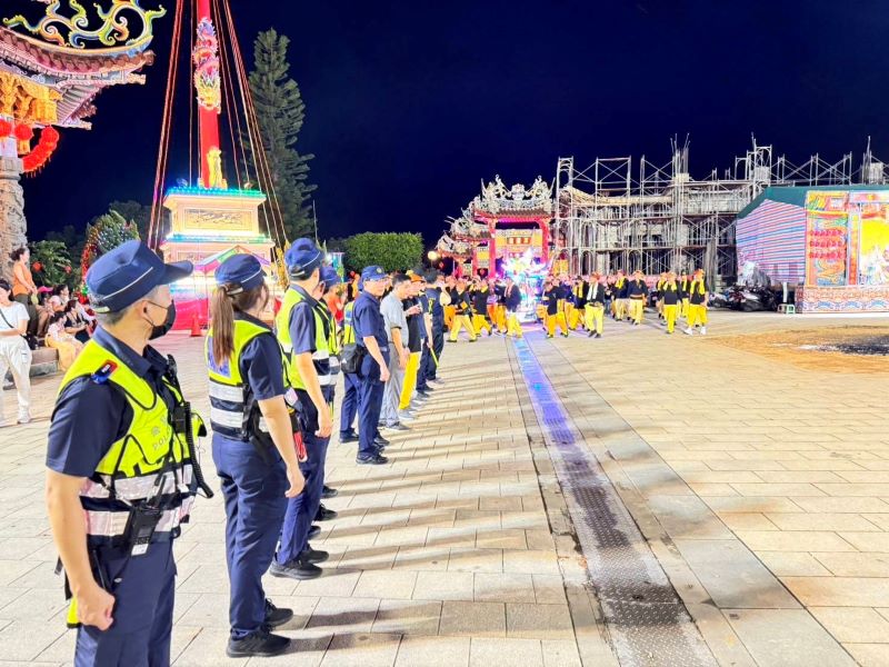 2024小琉球迎王祭典　東港警戮力圓滿達成任務