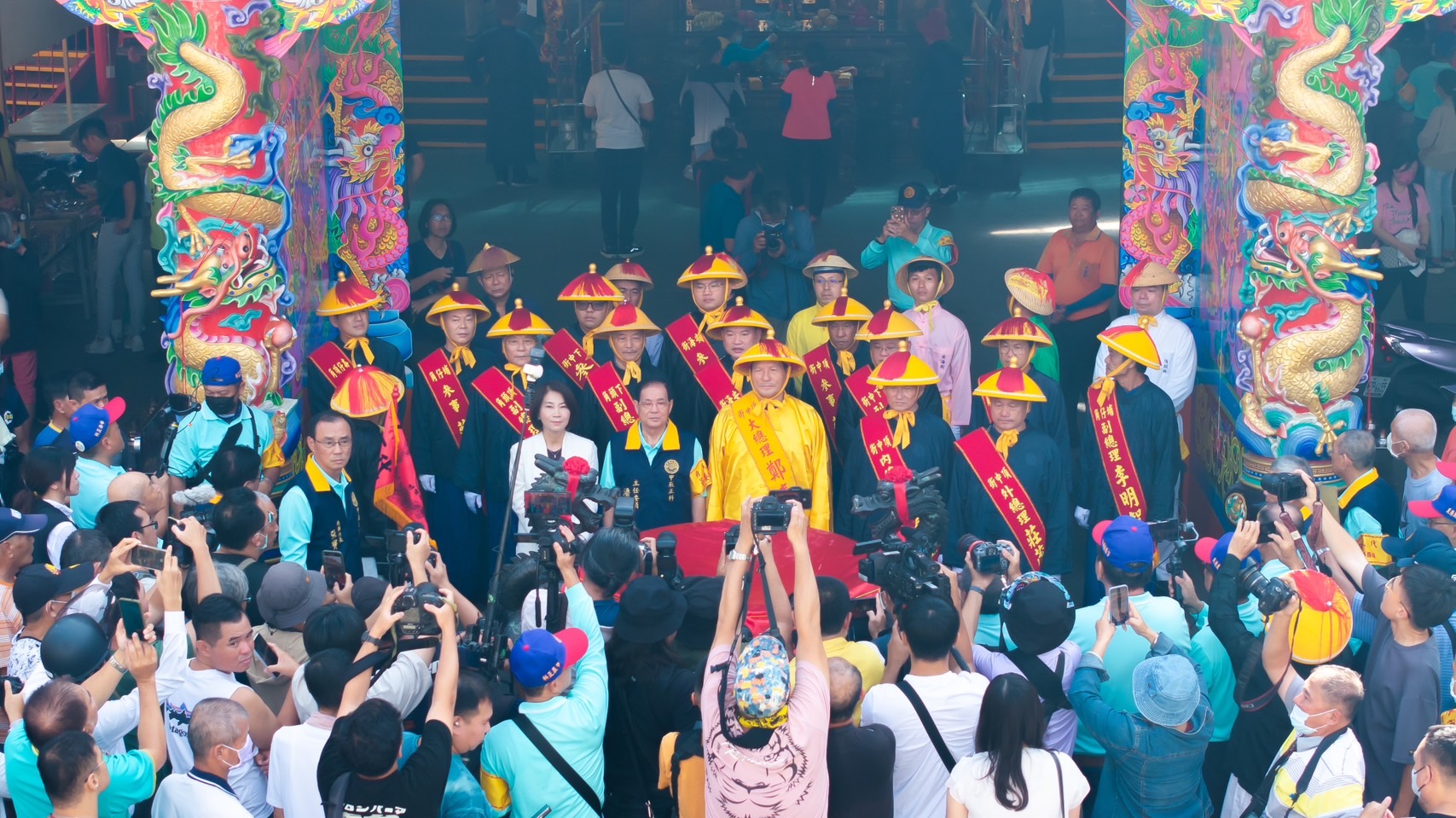 東港東隆宮平安迎王祭典　９/25舉行代天府上樑儀式