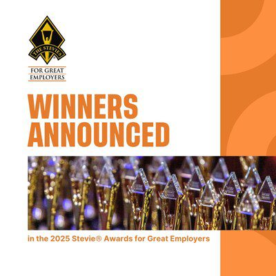 2025 Stevie® Awards for Great Employers 公佈得獎者名單