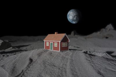 「月球小屋」（The Moonhouse）：首座登月房屋——瑞典紅色小屋預計6月5日登陸月球