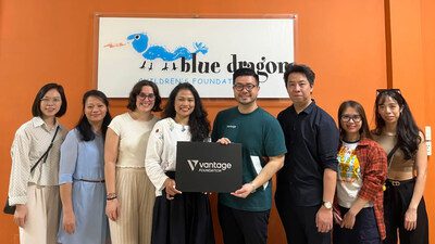 Vantage基金會攜手Blue Dragon Children’s Foundation保護兒童並阻斷人口販賣