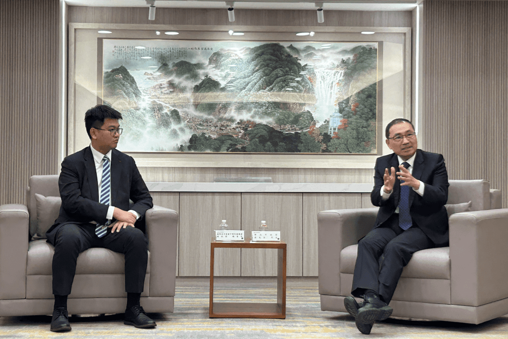 國際青商會與新北交流     侯友宜：共同推動具影響力青年政策     打造永續城市