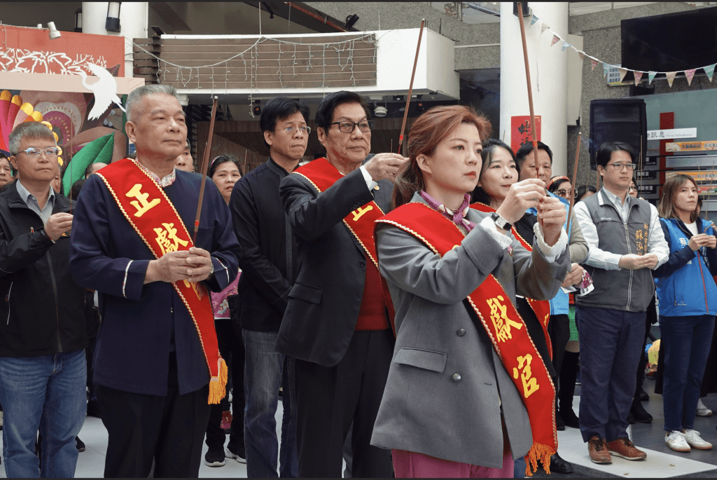 傳承百年禮俗     新北客家天穿日     學童祭天展現文化傳承