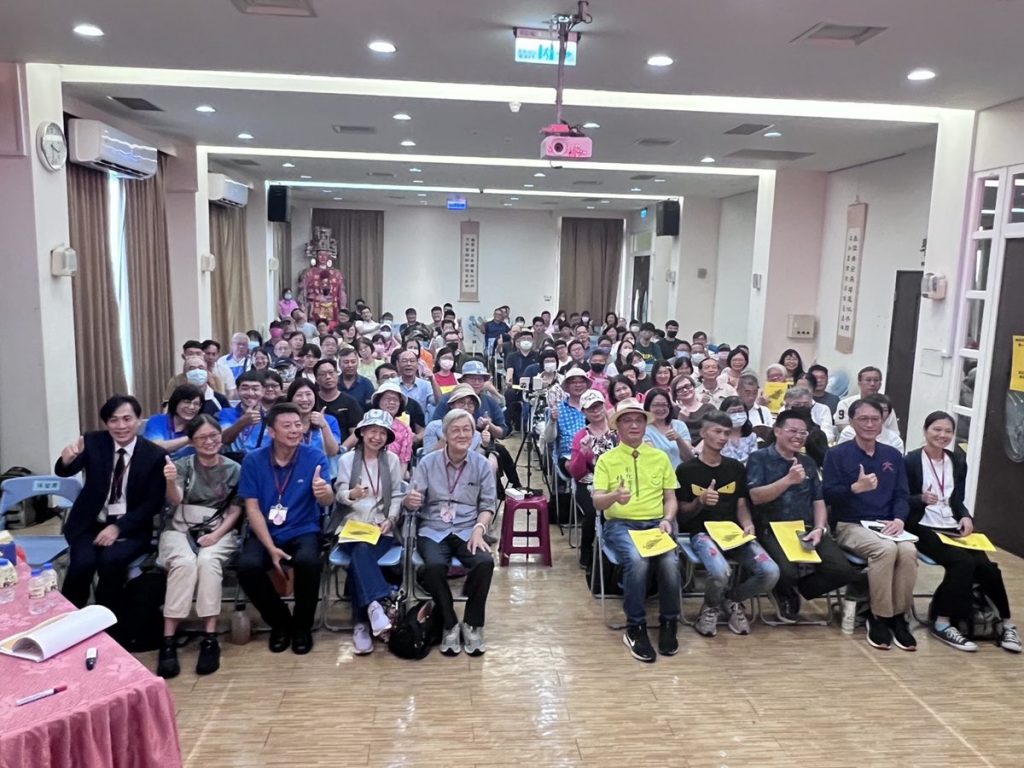 彰化南瑤宮修復工程工作坊  專家李乾朗讓民眾了解修復過程