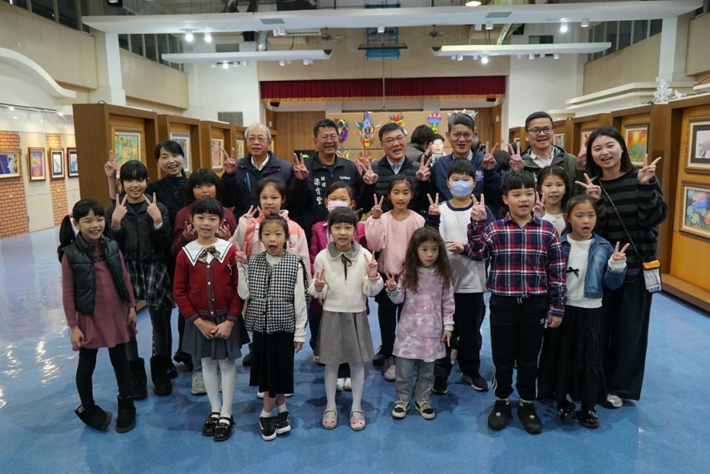 影音/鹿港鎮圖書藝文中心「異想世界．兒童畫展」　歡迎各界踴躍前來觀賞