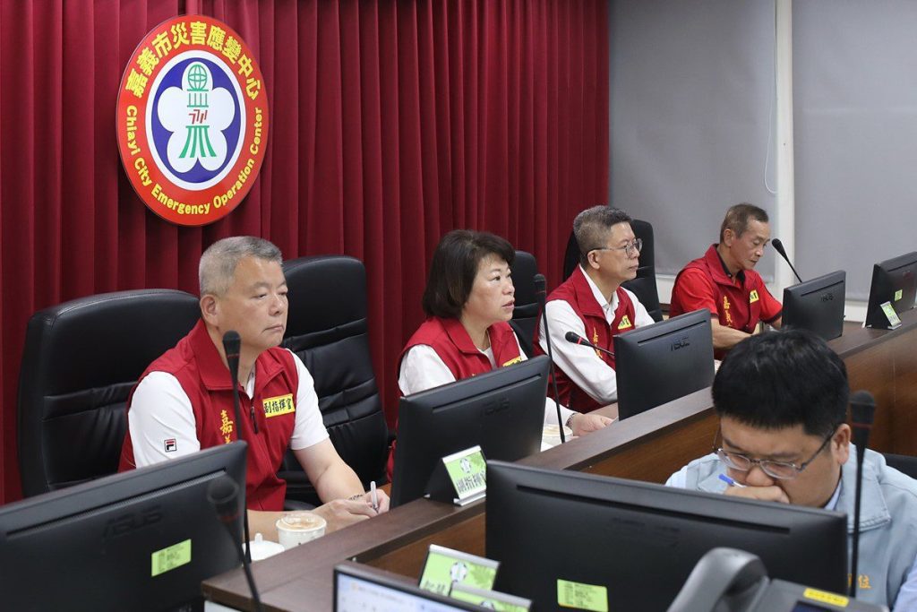 嘉義市楊柳颱風災防中心一級開設　呼籲市民嚴防午後強風豪雨