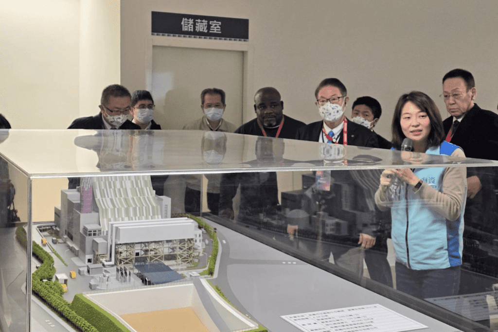 桃園市生質能中心迎接友好城市代表     交流廢棄物循環處理新技術