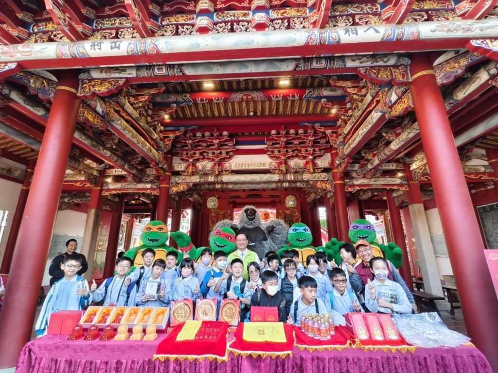 影音/元清觀新春舉辦「向天公借膽」　今年首舉辦「收契子女-天公仔子」活動