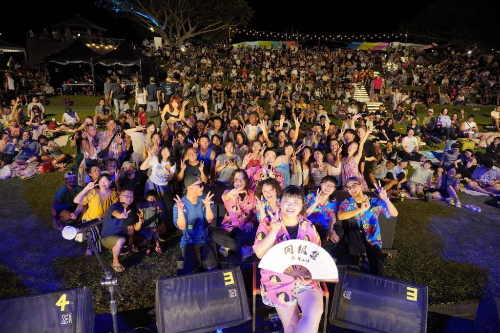 大地藝術節「月光．海音樂會」都歷園區舉行   近6000名遊客共舞月光下