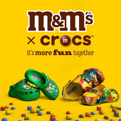 M&M’S® 和 Crocs 推出限量版系列：巧妙融合時尚與趣味