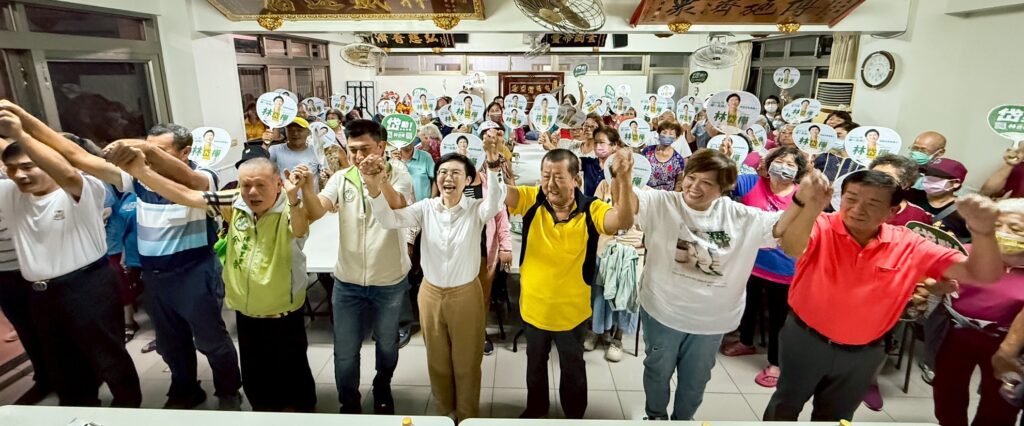 高雄市長初選人林岱樺左營座談推交通經濟雙改革　喊「高雄咱的家」要把家顧好