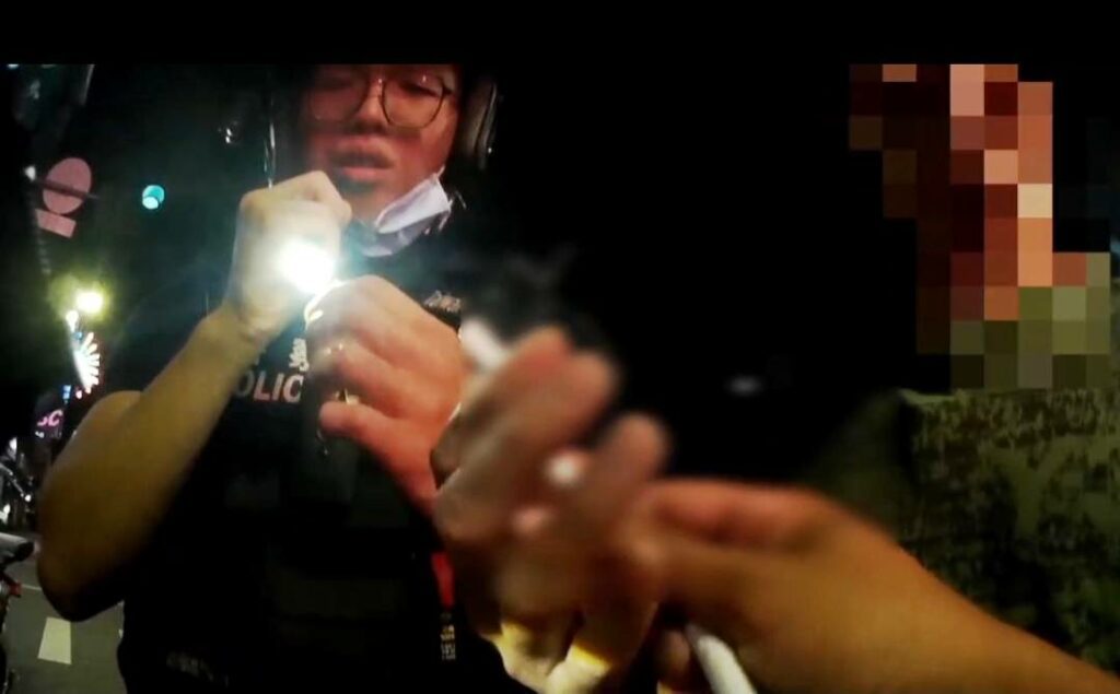 鳳山警分局　查獲違規駕駛與持有毒品