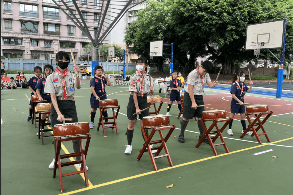 各地童軍齊聚新北     客家文化在莒光國小綻放光芒