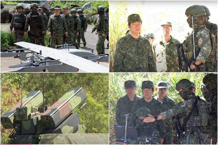 再次視導漢光41號演習 總統肯定國軍落實實戰化訓練要求