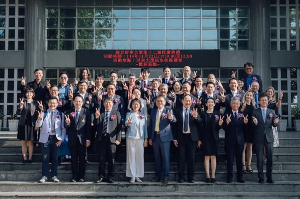 屏東大學第12屆校慶典禮　國內外貴賓獻上祝福 為屏大慶生