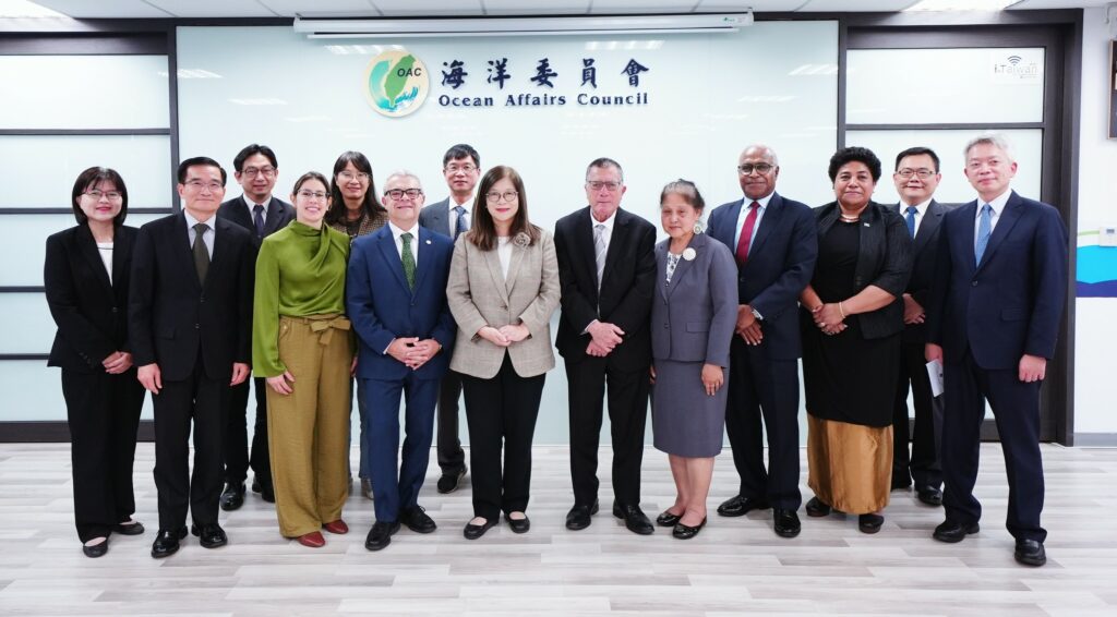 管碧玲接見駐聯合國常任代表 強化印太區域合作 共同守護海洋民主價值