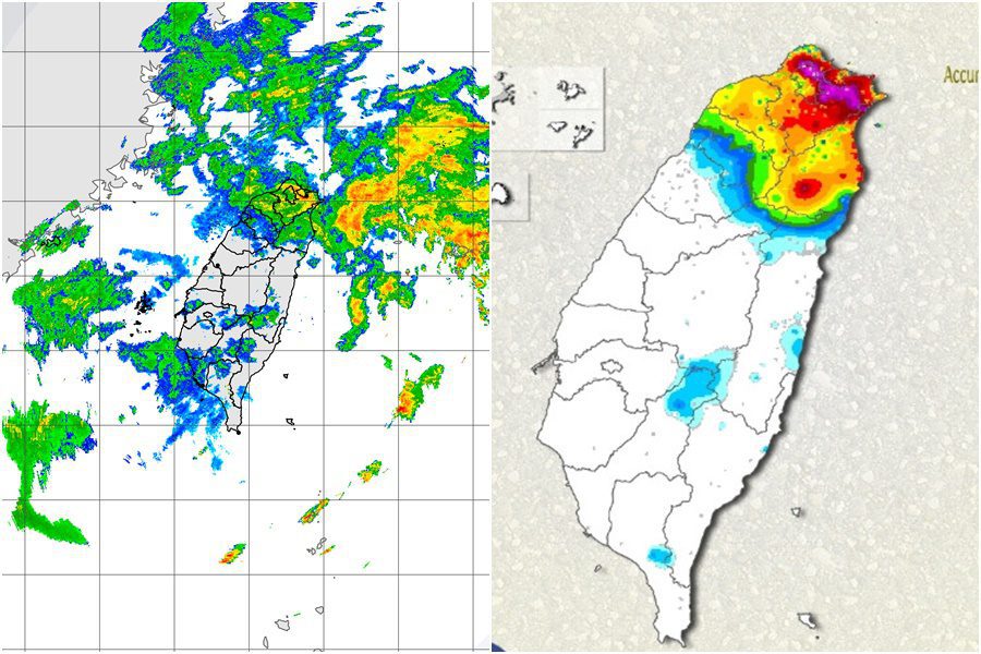 暴雨狂轟北部及東北部 雙北基宜大豪雨肆虐