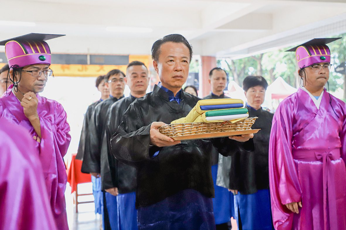 新港文昌國小設全國唯一文昌祠　辦孔子2574週年誕辰典禮