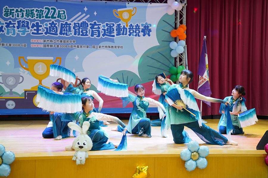 竹縣適應體育競賽登場 陳見賢：讓每位孩子自在發光