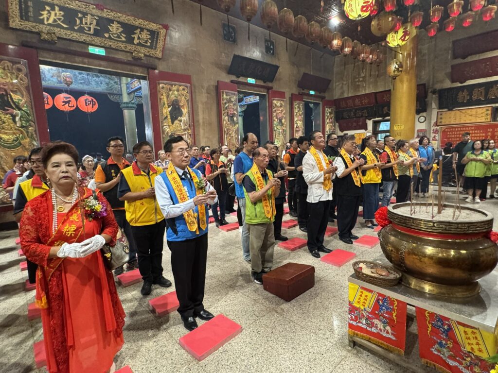 麻豆太子宮90歲主委親辦中壇元帥祝壽大典　信仰結合公益推廣反毒理念