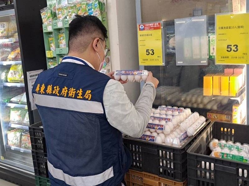 屏東衛生局加強市售蛋品查核   為民眾食品安全把關