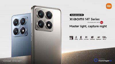 全新Xiaomi 14T Series強勢登場 矚目夜攝揉合Advanced AI