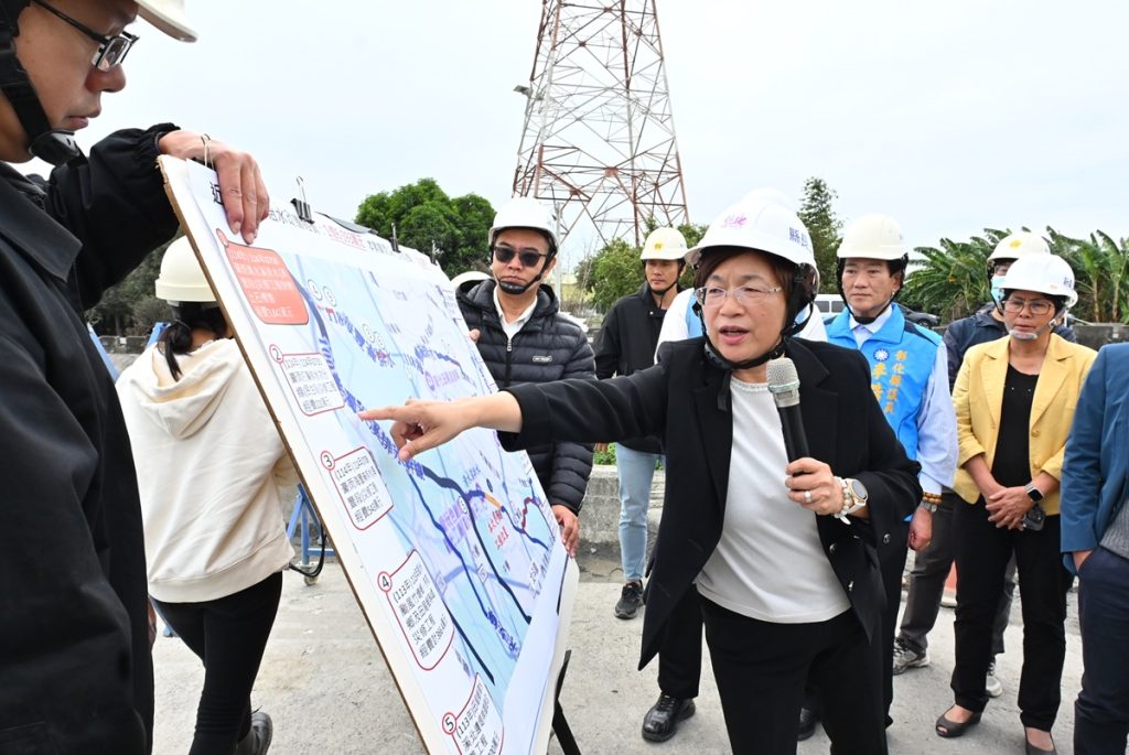 影音/王惠美視察田尾清水溪區域排水修復工程  大幅提升防洪能力