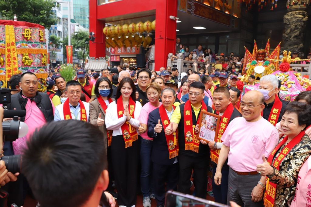 2025白沙屯媽祖首度停駕板橋妙雲宮聖事圓滿